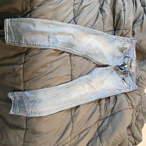 super stretch jeans from american eagle. size 10